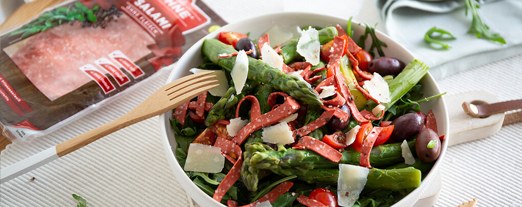 Warmer Spargelsalat