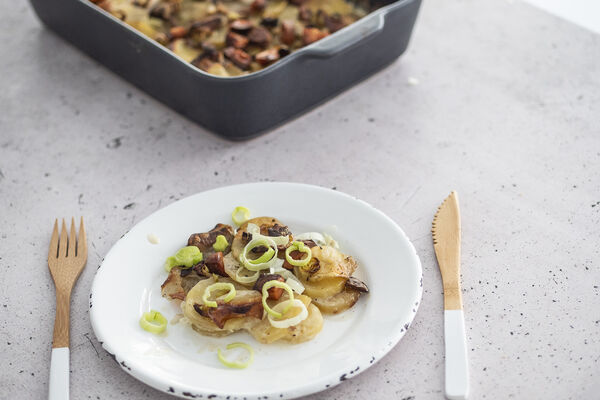 Kartoffelgratin mit DIE OHNE Extra