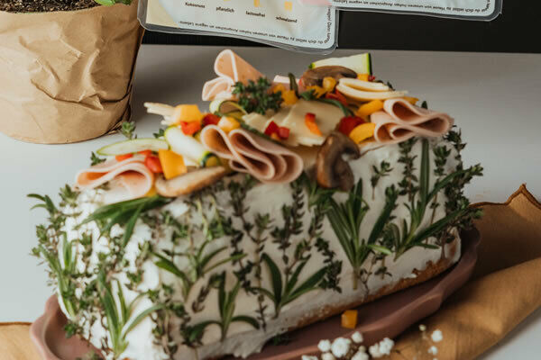 Kreative Brottorte