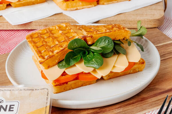 Waffel-Sandwich